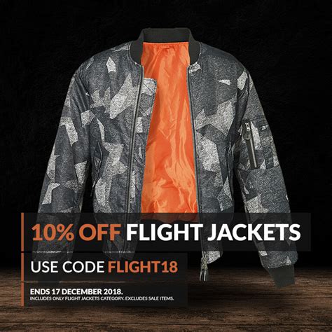 military 1st flight jacket sale